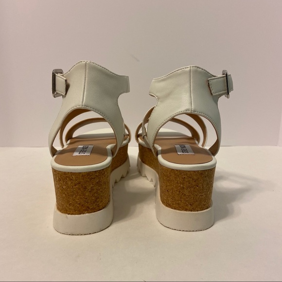 NWOT Steve Madden Kristen Platform Wedge Sandals - Picture 9 of 12